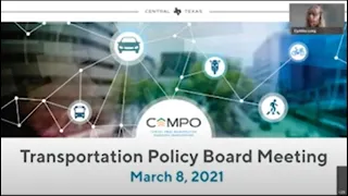 March 8, 2021 Transportation Policy Board Meeting