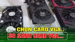 Pha tư vấn card màn hình bá đạo nhất GTX 1050TI GTX 1060 RX 580 MUA Con nào