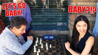 Trash-talker Calls Woman Grandmaster "Baby"