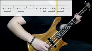 System Of A Down - Aerials (Bass Only) (Play Along Tabs In Video)