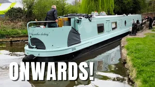 Getting There Slowly! Our Epic  NARROWBOAT Journey Ep 68