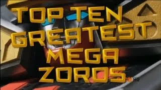 Top 10 Greatest Megazords!