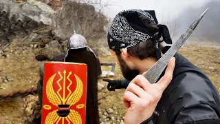 VENGEANCE Throwing Knives vs Chain Mail (Penetration Test)