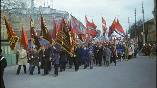 Серпухов 1 мая 1978 года | Демонстрация на площади Ленина | Кинохроника Советского Союза