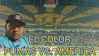 El color del Pumas vs América desde la previa con la REBEL IZKALY