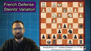 The Feisty French Defense (Steinitz Variation Part 1 of 3) | Chess Opening Blueprint