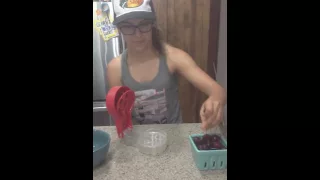 Starfrit Cherry Pitter Demonstration