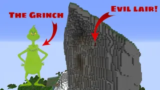 Recreating the Grinch's EVIL Lair in Minecraft! | Rex SMP