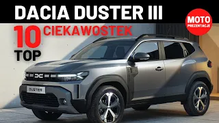 DACIA DUSTER 3 - TOP 10 CIEKAWOSTEK