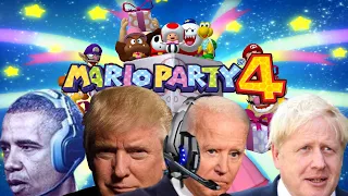The Presidents Play Mario Party 4