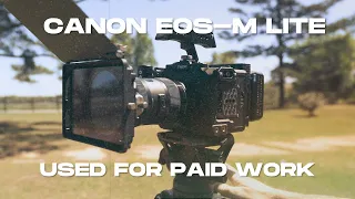 Using the CANON EOS-M for Paid Work! (video essay)