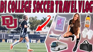 D1 College Soccer Player Travel Vlog | DENVER @ OMAHA