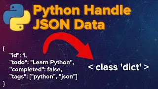 Python Tutorial: Work with JSON Data using json Module | Handle JSON Data in Hindi