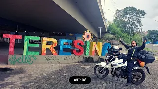 Viagem de moto ao Nordeste Sozinha EP 08  TERESINA primeira capital  1/9 😃😃