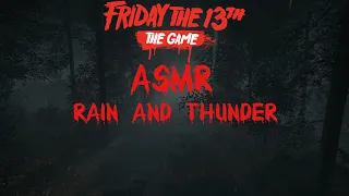 FRIDAY THE 13TH GAME Raining ASMR 1 Hour,