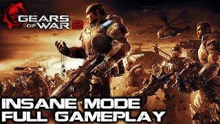 Gears of War 2 Full Gameplay - Insane Difficulty Walkthrough With All Collectible Locations.