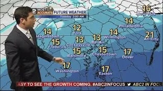 Winter Storm Slamming Maryland Tonight With Extreme Cold!