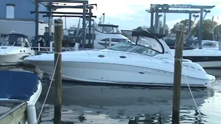 Docking my boat searay 340