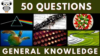 General Knowledge Quiz Trivia #117 | Album Cover, Caprese Salad, Tortoise, Gold Typewriter