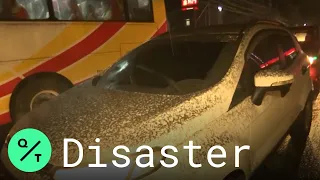 Taal Volcano Erupts, Dumping Ash and Steam on Residents Near Manila