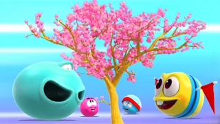Make Popcorn Tree with Wonderballs | Art & Craft for Kids | Cartoon Candy