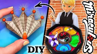 🦚 DIY Nuevo Miraculous del Pavo Real de Félix || Strike Back Final de Miraculous Ladybug 🦚