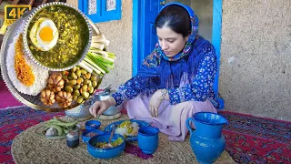 Baghali ghatogh (Fava Beans Stew) | Delicious and simple Iranian food (Gilan) - IRAN VILLAGE LIFE