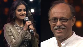 Keerthy Suresh's Heart Melting Speech On His Father Made Him Get Emotional On Stage