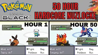 I spent 50 hours Hardcore Nuzlocking Pokemon Kanto Black, Here's what happened! ROM Hack nuzlocke