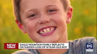 Eagle Mountain family remembers 9-year-old who died suddenly