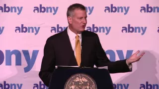 Mayor Bill de Blasio Announcing NYC HOME-STAT | CUNY TV Presents ABNY