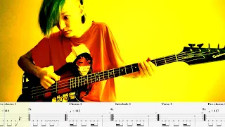 Sound Of Denatge — Fecal Matter — Bass cover with tabs (4k)
