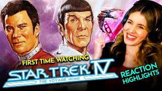 STAR TREK IV THE VOYAGE HOME (1986) Movie Reaction w/ Cami FIRST TIME WATCHING