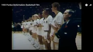 1983 Purdue Boilermakers Basketball Film