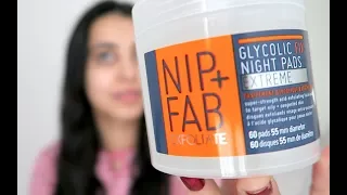 REVIEW: NIP + FAB GLYCOLIC FIX NIGHT PADS EXTREME | ASimpleMix