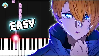 [full] Oshi no Ko ED - "Mephisto" - EASY Piano Tutorial & Sheet Music