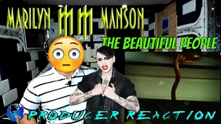 Marilyn Manson   The Beautiful People Official Video - Producer Reaction