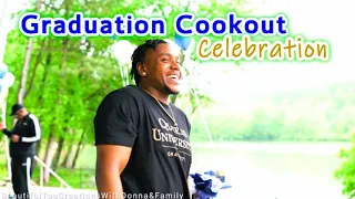 Stephen's College Graduation 🎓 Cookout Celebration | It's Time to Soar🦅 | He was TOTALLY Surprised!😮