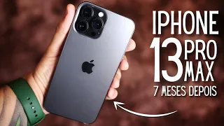 IPHONE 13 PRO MAX 7 MESES DEPOIS | Vale a pena comprar o celular da Apple? Análise completa!