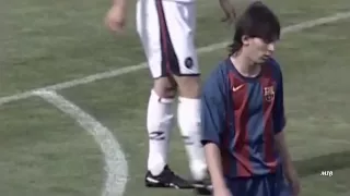 The Magic of the Young Lionel Messi - La Masia