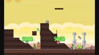 Angry Birds - Poached Eggs 55 (Level 3-13) Walkthrough 3 Star