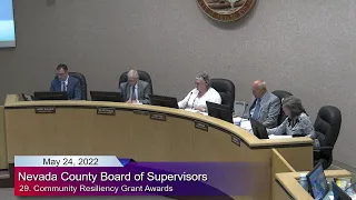 Nevada County Board of Supervisors 5-24-2022