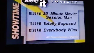 Showtime "See It Tonight" Promo (Partial) (1992)