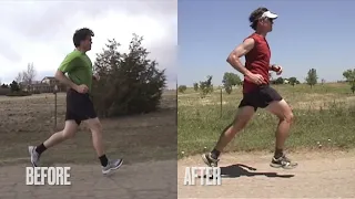 Running Form Before and After: Heel Striking