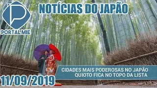 Japão: Notícias de 11 de setembro de 2019 no Portal Mie