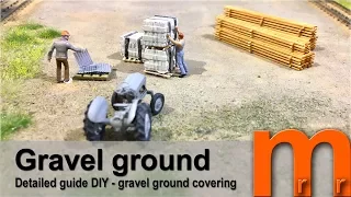 Gravel covered ground ULTRA - Detailed guide DIY