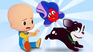 The baby ballons count to three | Mr Cat and more Cuquin' adventures and songs | Kids