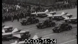 Военный парад, посвященный годовщине Великого Октября  1962