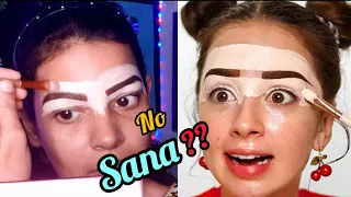 I Tried Following INDIAN BENGALI Bridal Makeup Tutorial #SanaMakeupMua