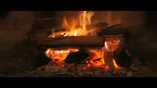 4K Realtime Fireplace   Relaxing Fire Burning Video   3 Hours   No Loop   Ultra HD